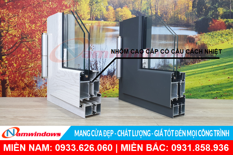 CỬA NHÔM CÁCH NHIỆT NAMWINDOWS
