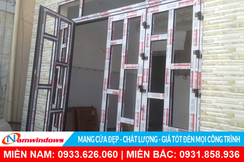 Cửa nhôm xingfa 4 cánh Namwindows