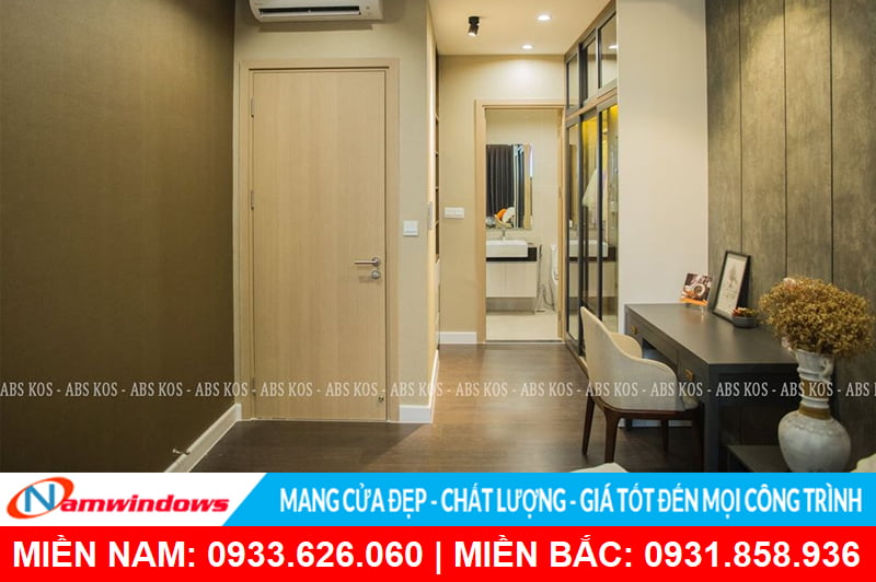 Cửa nhựa giả gỗ ABS Hàn Quốc