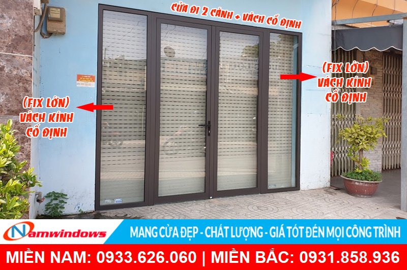 Ô fix cửa, ô thoáng cửa, vách cố định là gì?