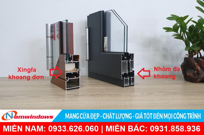 Cửa nhôm Xingfa không phải là loại tốt nhất mà có nhiều loại khác tốt hơn hẳn