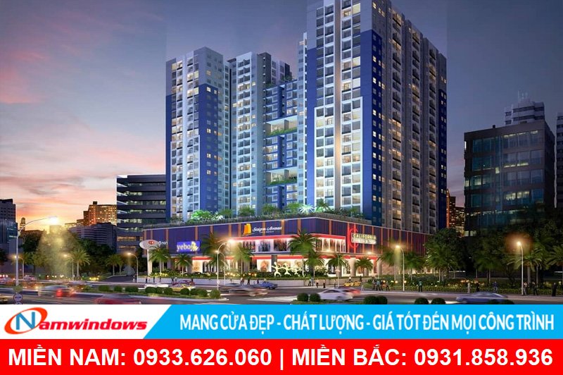 Dự án sử dụng nhôm xingfa việt nam