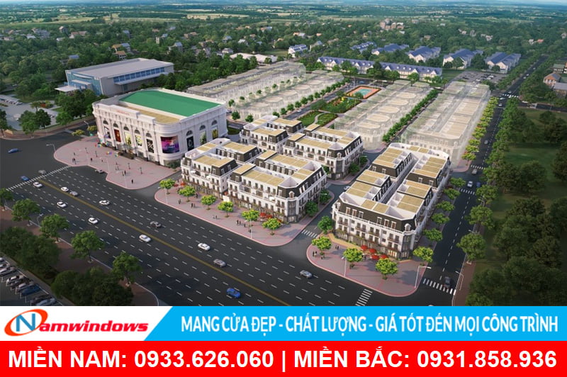 Dự án sử dụng nhôm xingfa việt nam