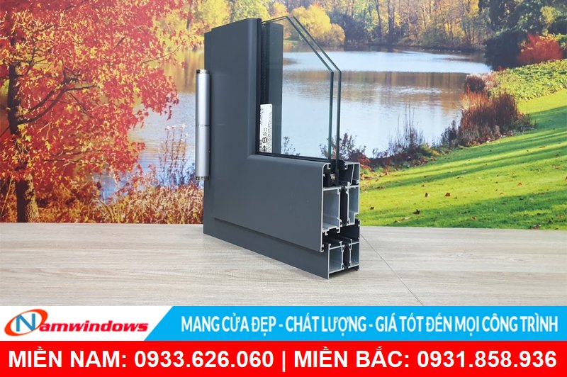 Cấu tạo nhôm cầu cách nhiệt