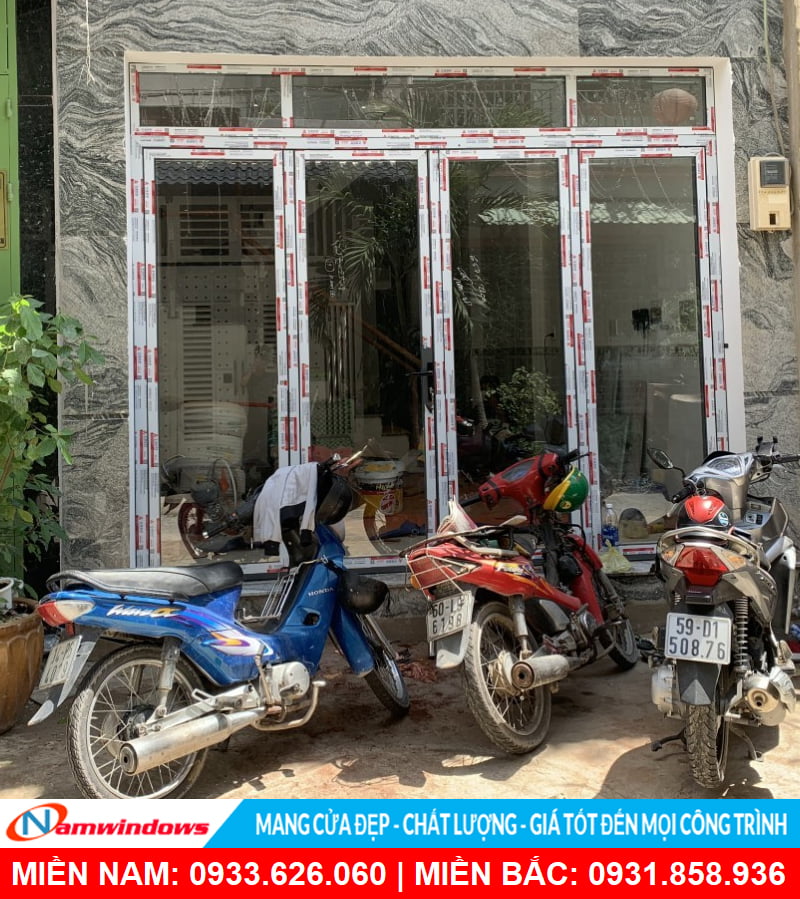 Công trình cửa nhôm xingfa a. Khiêm - Namwindows thi công