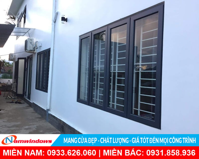 Cửa sổ mở quay nhôm xingfa