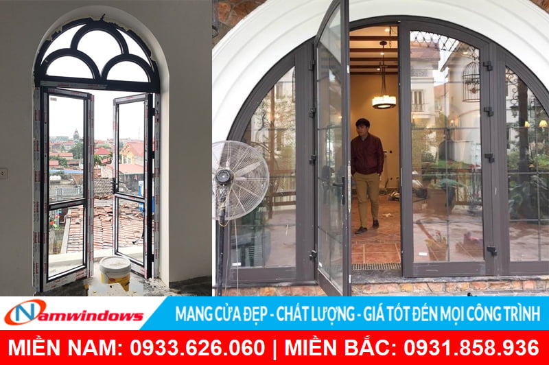 Mẫu cửa nhôm xingfa đẹp và lạ