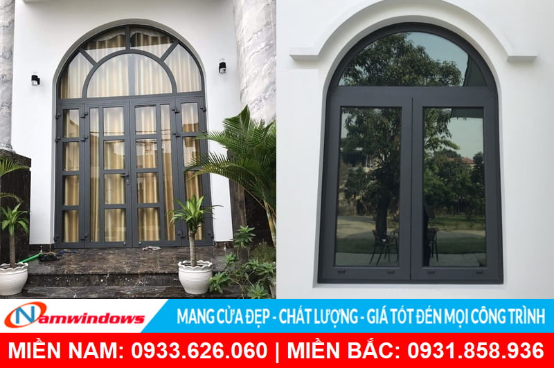 Mẫu cửa nhôm xingfa đẹp và lạ