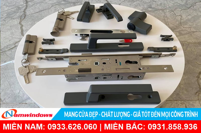 Phụ kiện cửa nhôm cầu cách nhiệt HMA