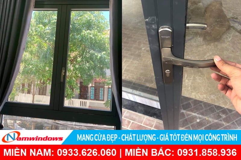Tay nắm cửa nhôm Bogo