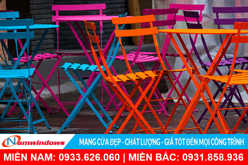 Bàn ghế sơn tĩnh điện