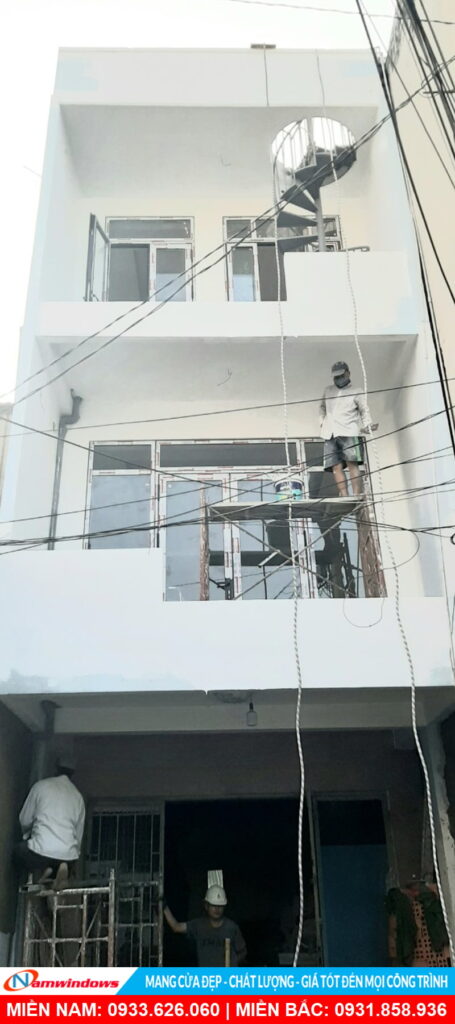 Công trình cửa nhôm xingfa - a Thắng