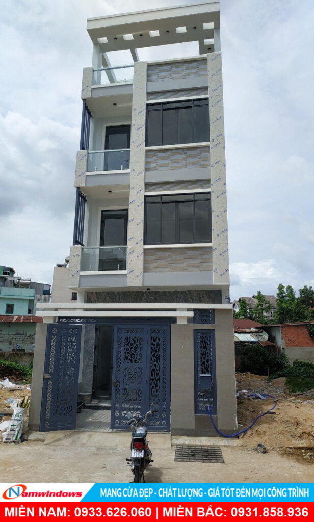 Công trình cửa nhôm xingfa Thảo Điền Q.2