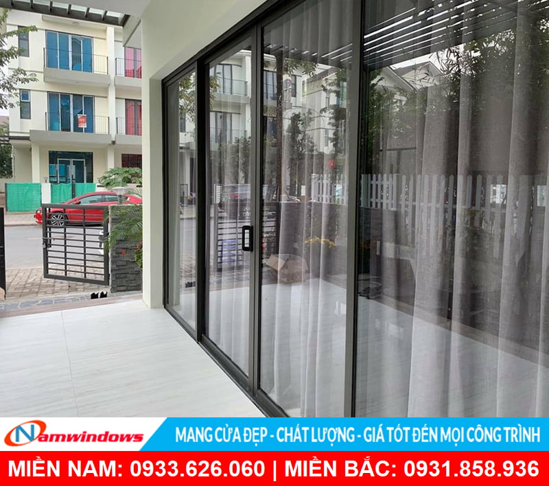 Cửa lùa nhôm xingfa hệ 93