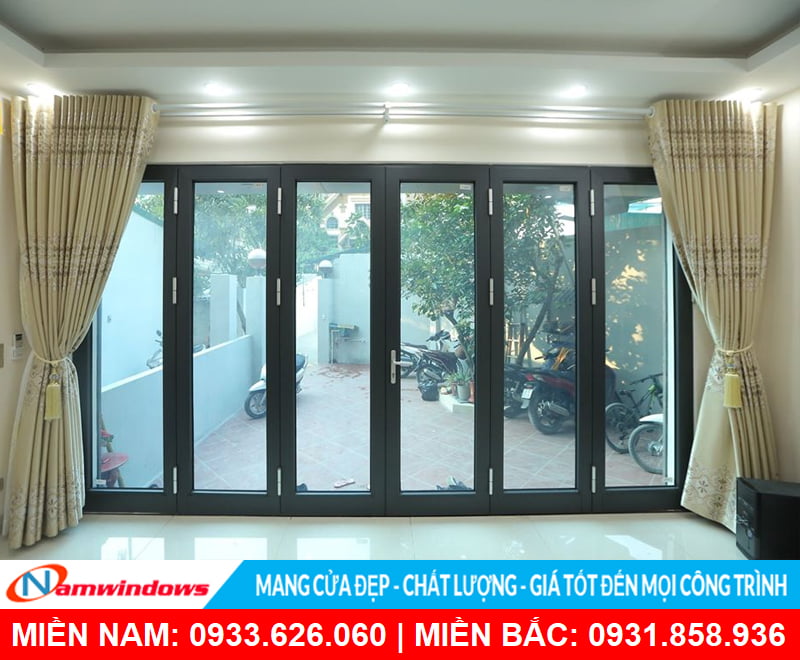 Cửa nhôm cầu cách nhiệt PMI