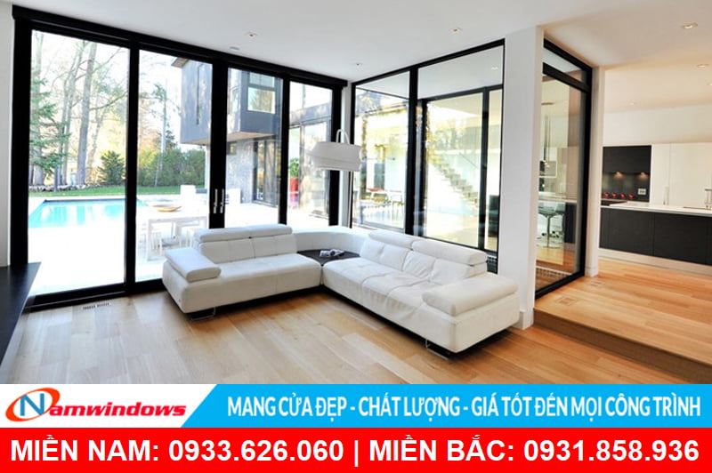 Cửa nhôm cầu cách nhiệt