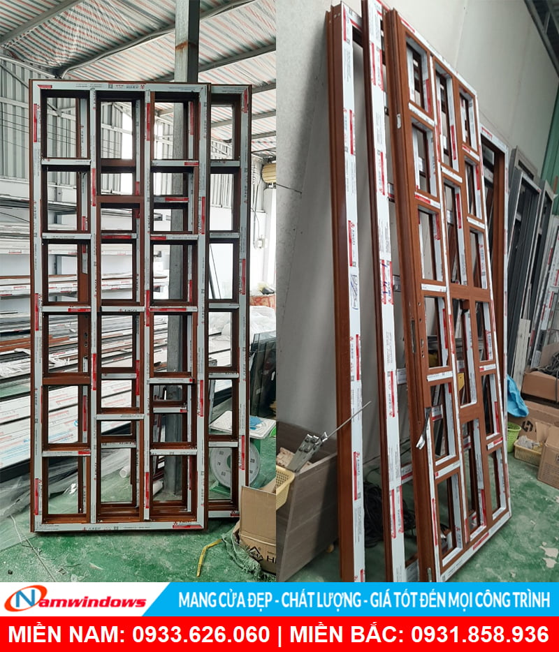 Namwindows - Địa chỉ sản xuất cửa nhôm xingfa vân gỗ chất lượng tại TP.HCM