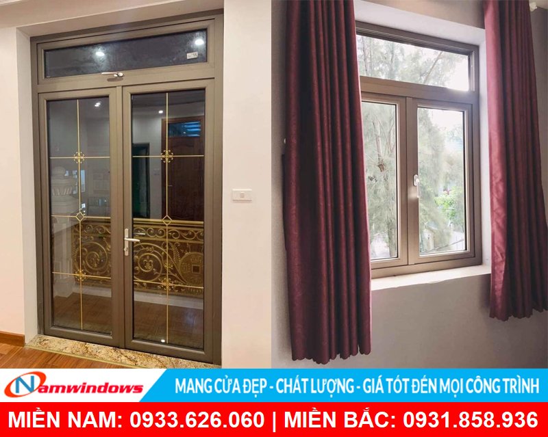 Cửa nhôm anode cao cấp