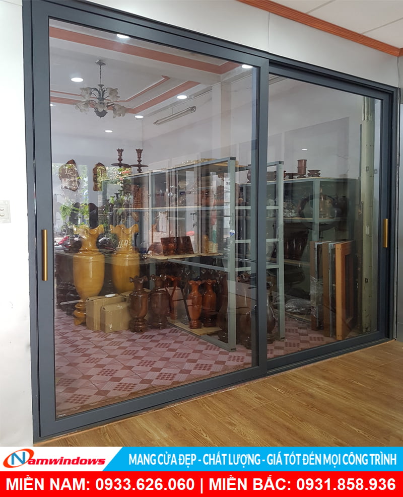 Cửa nhôm lùa wisdom phụ kiện CMECH