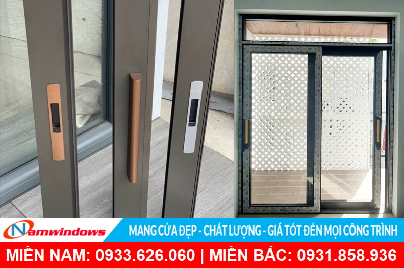 Cửa nhôm Wisdom phụ kiện Cmech