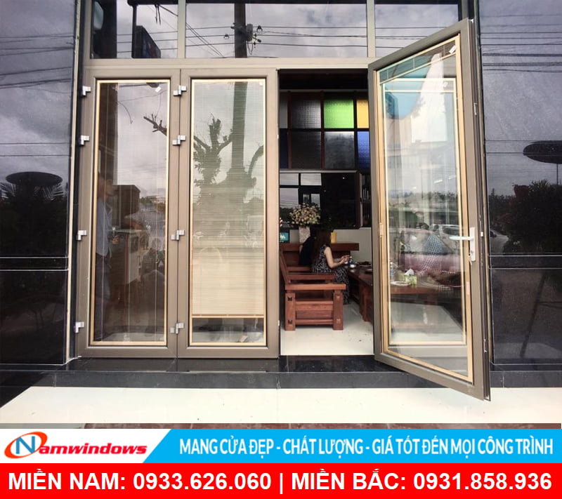 Cửa nhôm xi mạ anode cao cấp