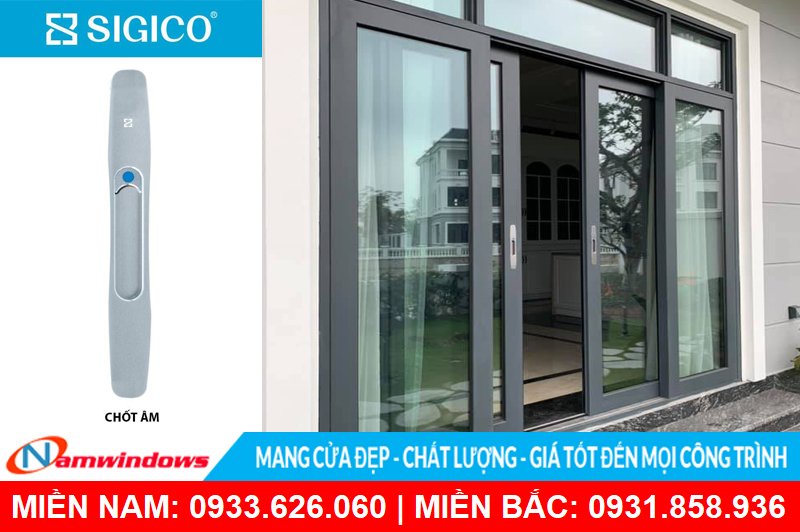 Phụ kiện cửa nhôm Sigico