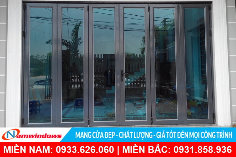 Cửa nhôm kính phản quang