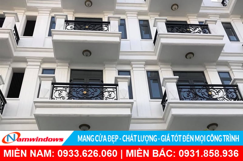Cửa nhôm kính cho nhà biệt thự đẹp