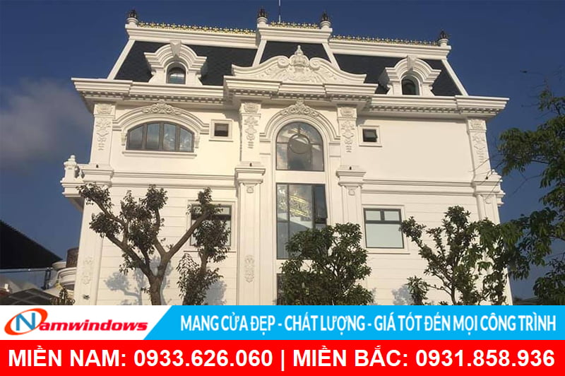 Cửa nhôm kính cho nhà biệt thự đẹp