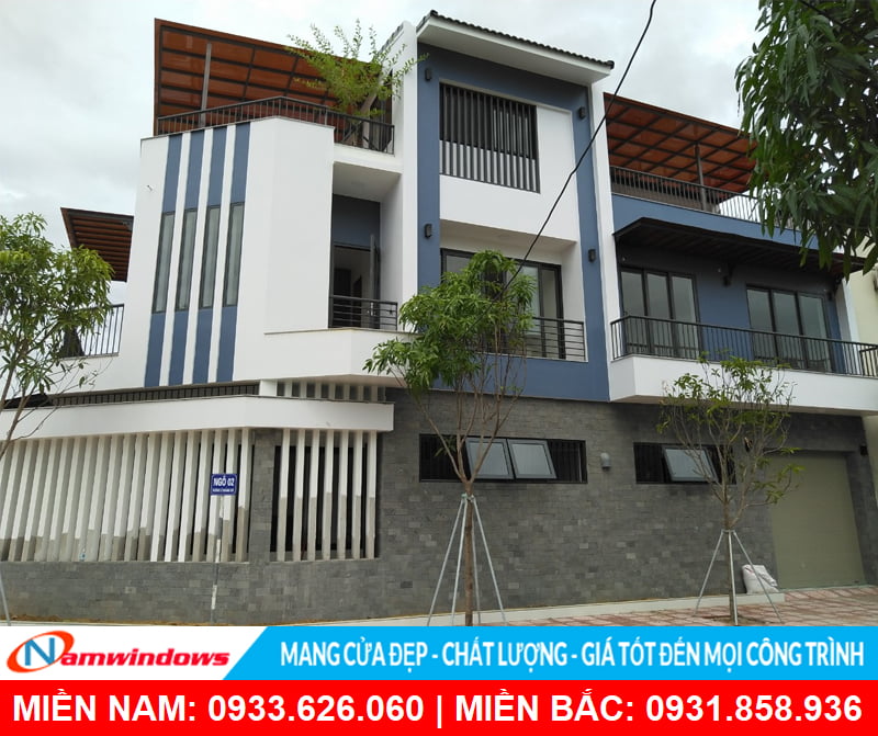 Cửa nhôm kính cho nhà biệt thự đẹp