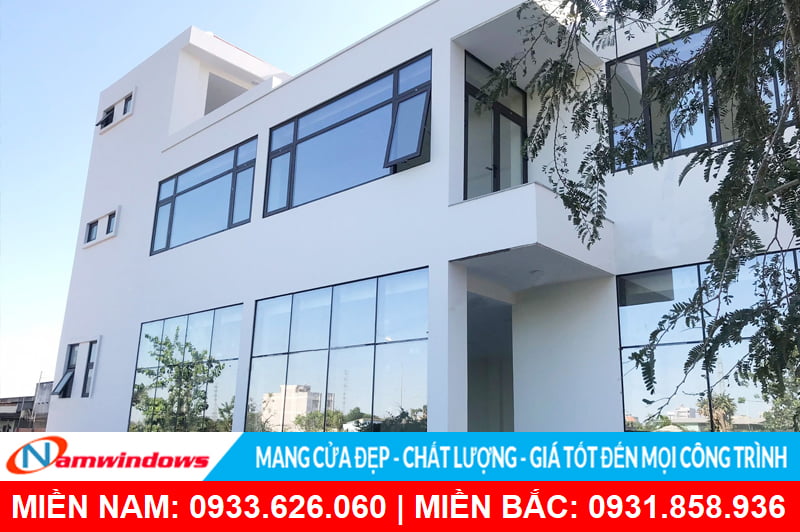Cửa nhôm kính phản quang