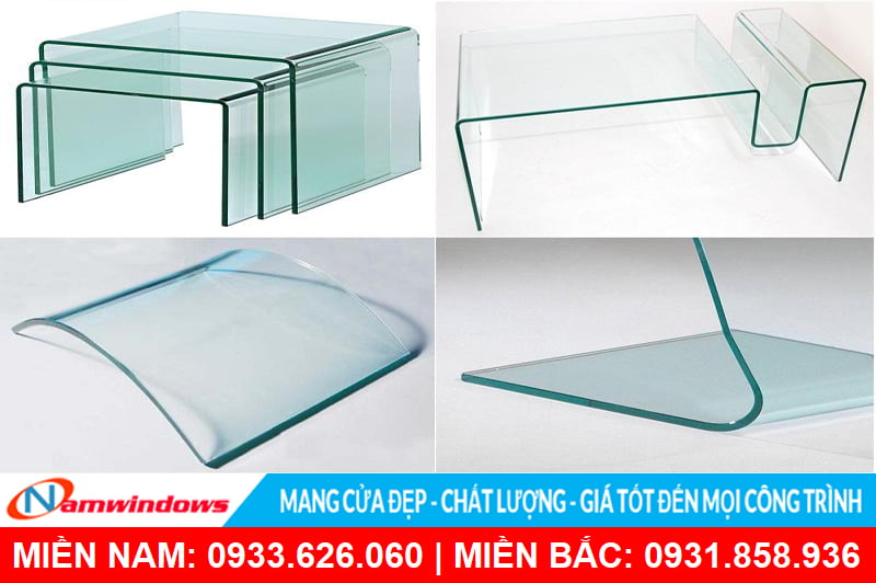 Kính cường lực cong