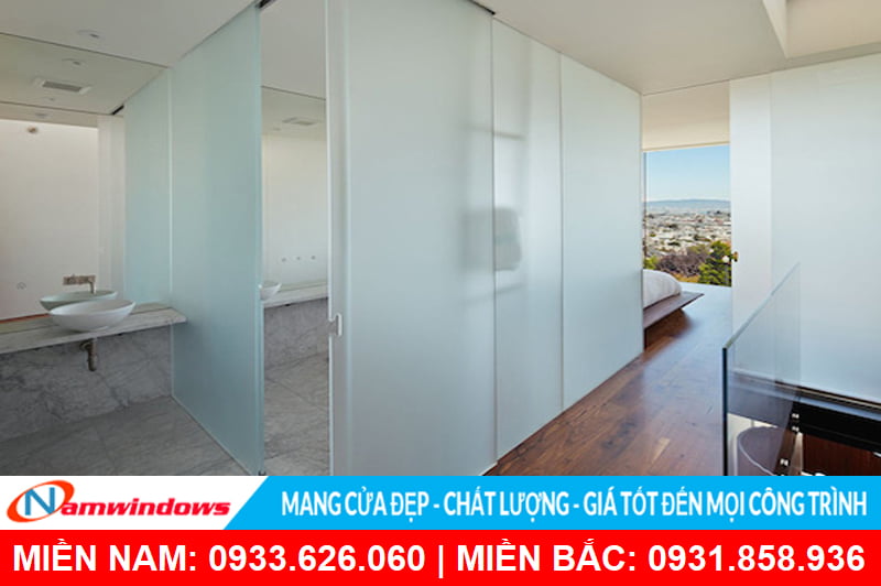 Kính cường lực mờ toàn phần