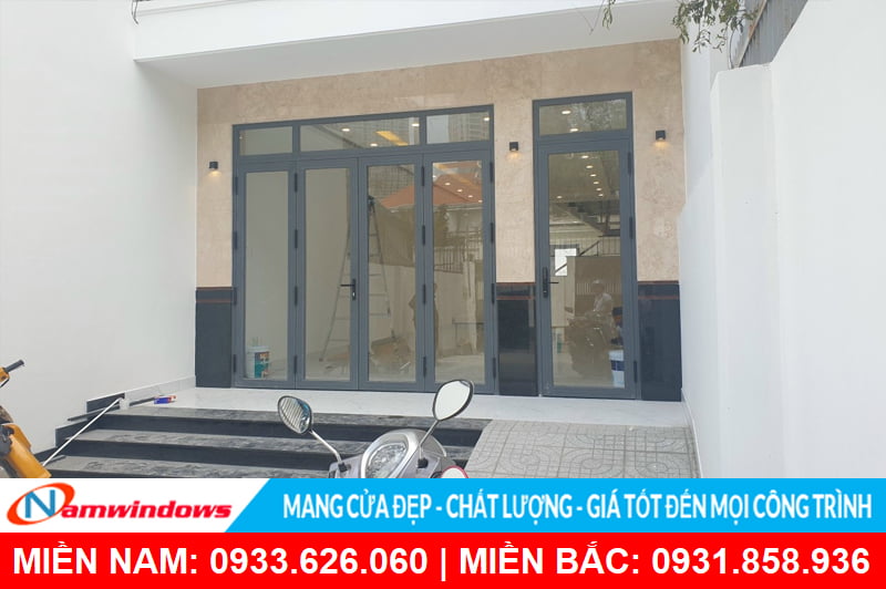 Cửa nhôm xingfa nhập phụ kiện HMA, Kinlong