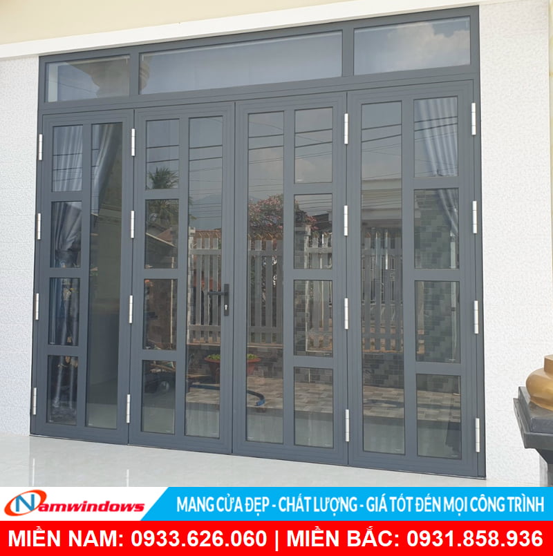 Cửa nhôm xingfa nhập khẩu chia đố HMA