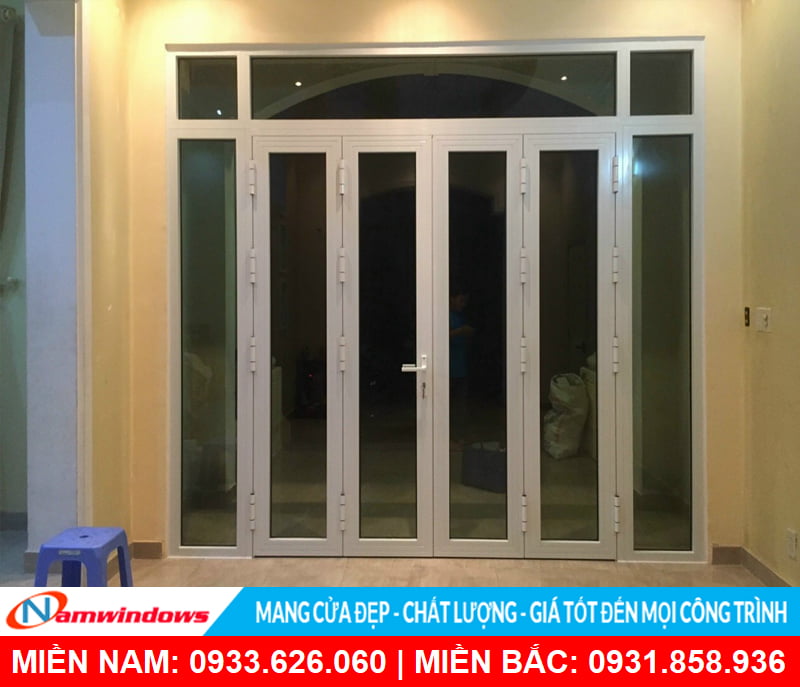 Cửa nhôm xingfa Việt Nam phụ kiện Huy Hoàng