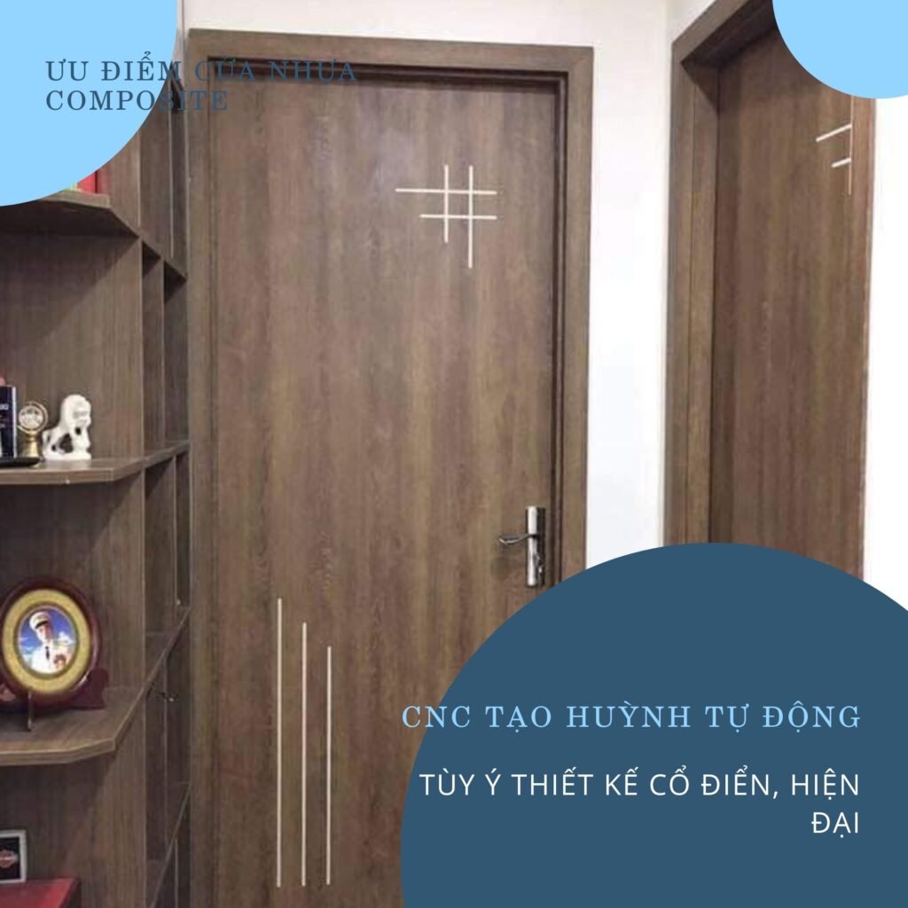 Ưu điểm cửa nhựa Composite