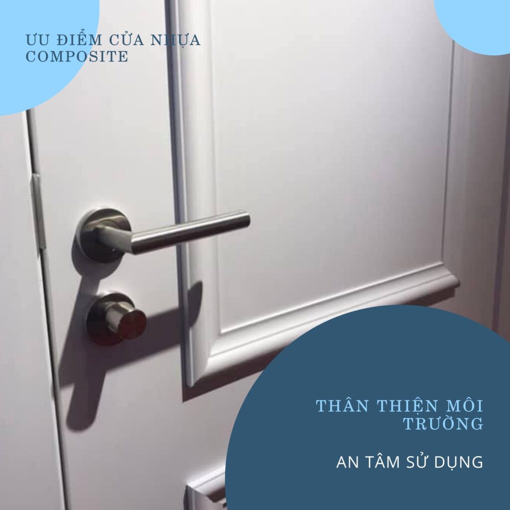 Ưu điểm cửa nhựa Composite