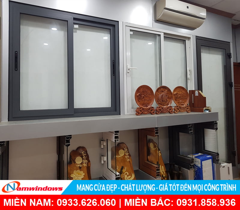 Mẫu cửa nhôm thực tế Namwindows