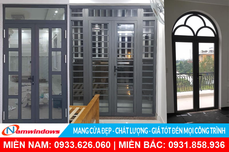 Thiết kế cửa nhôm nâng cao