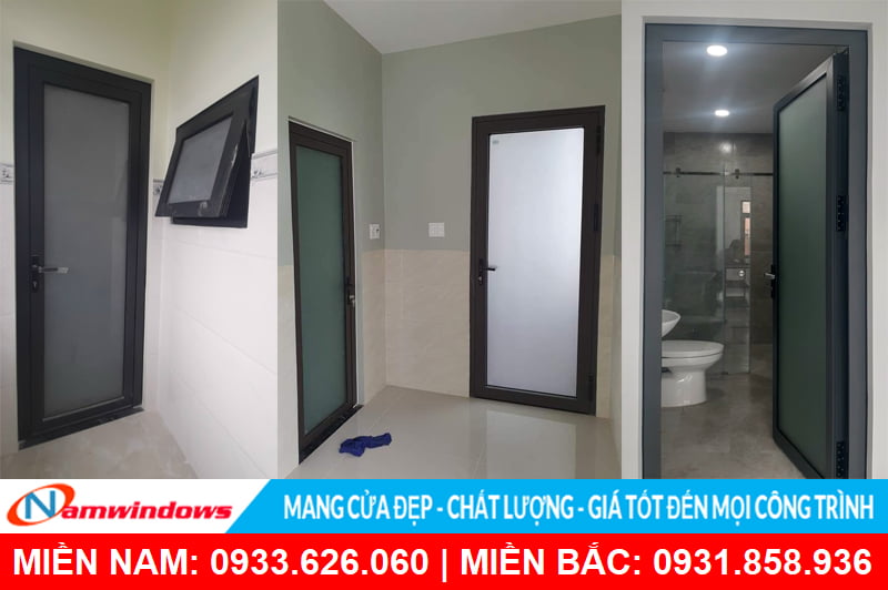 Cửa nhôm nhà vệ sinh