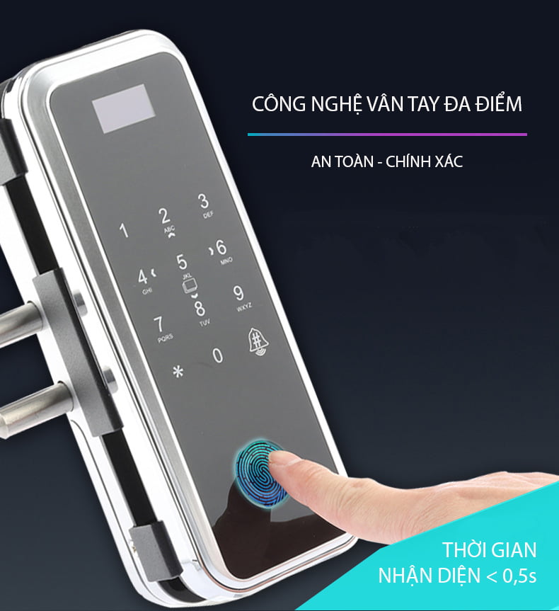 Khóa Viro Smartlock đơn giản