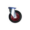 Bánh xe đẩy cao su đặc BXD089 xoay không khóa