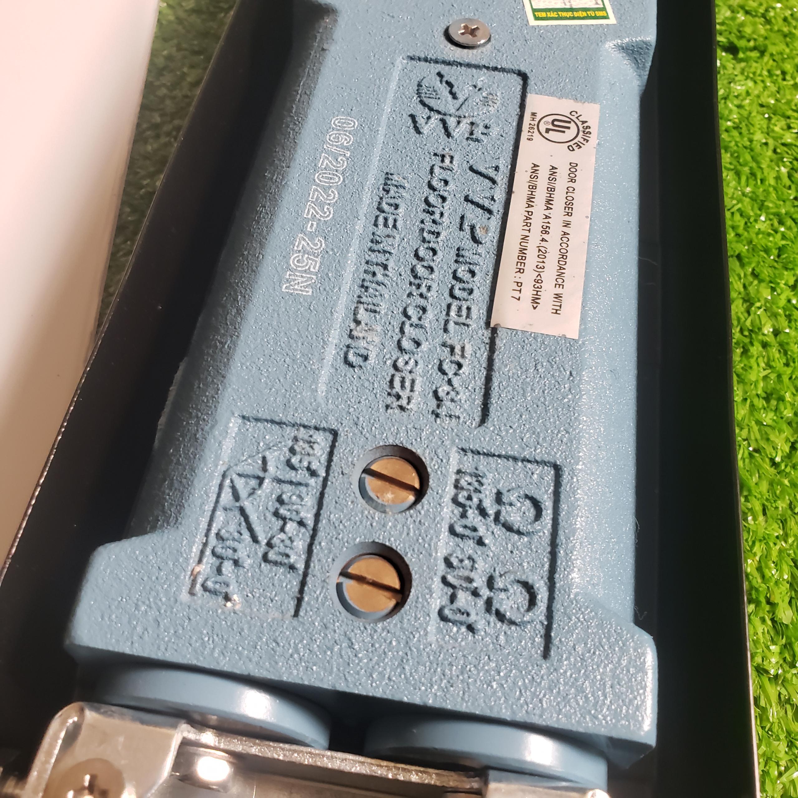 Bản lề sàn VVP FC34-20 105kg màu trắng bóng - Ảnh 3
