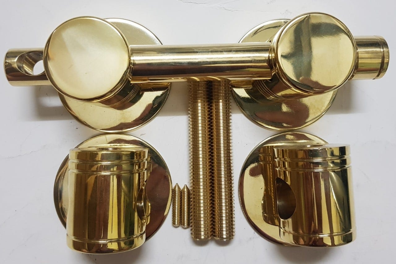 Bộ trùy trơn bằng đồng thau trung và đại - Ảnh 2