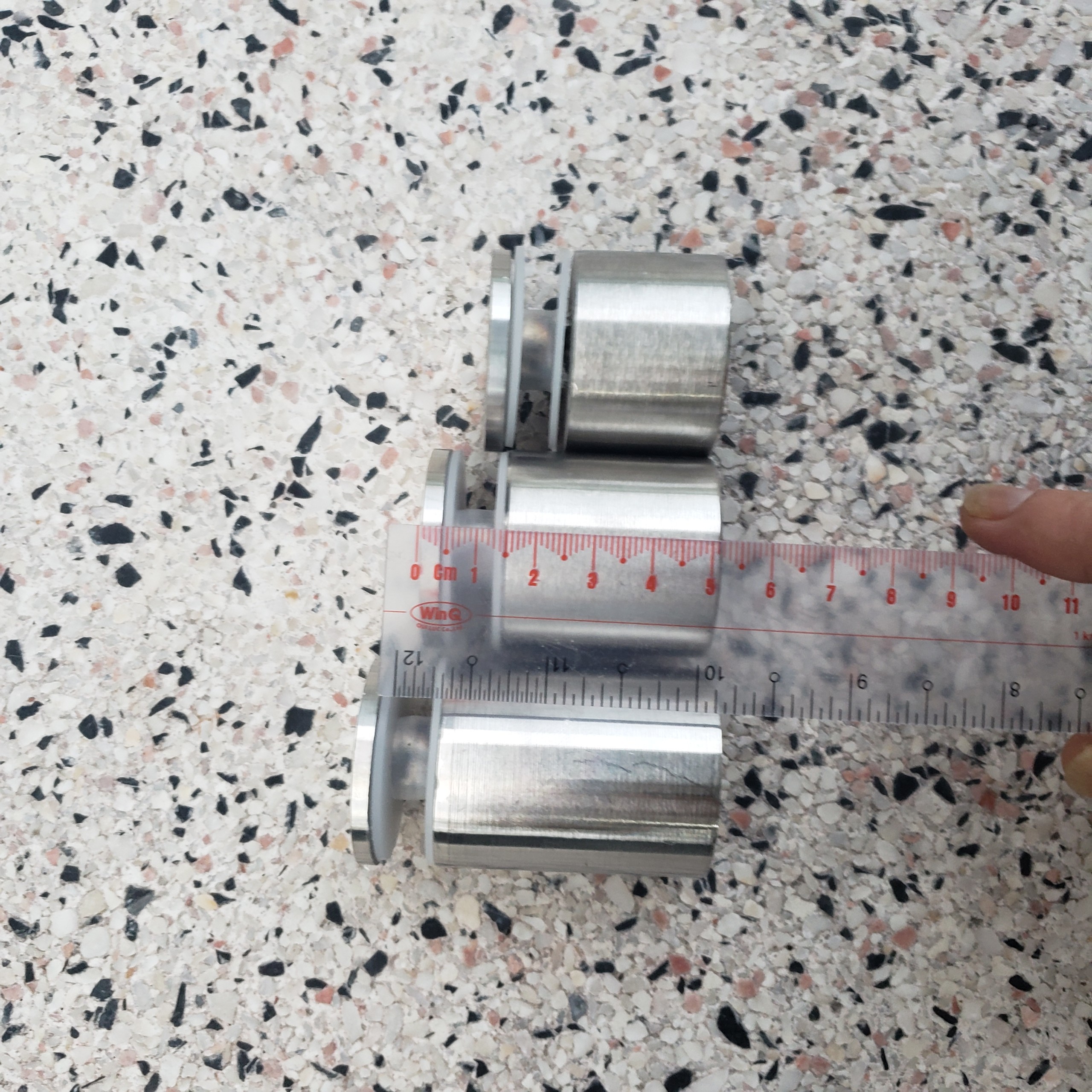 Ốc bắt kính TLC001-040 Inox 304 đặc Ø38 dài 4cm bóng mờ - Ảnh 7