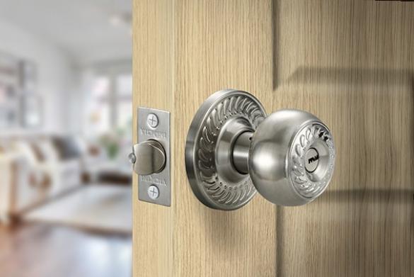 Khóa tay nắm tròn inox 304 có chìa 30851.001 SSS - Ảnh 3