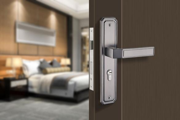 Khóa cửa VICKINI 32013.002 MSB dài 238 - Ảnh 2
