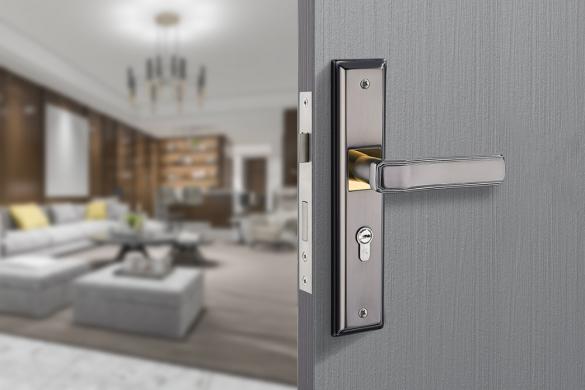 Khóa cửa VICKINI 32014.002 MSB dài 239 - Ảnh 2