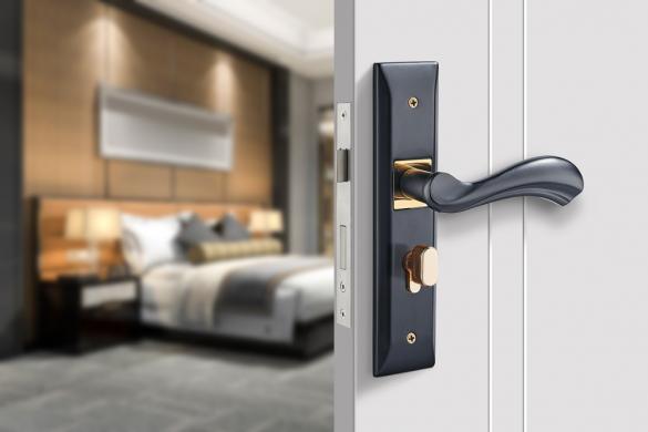 Khóa cửa VICKINI 32016.001 ORB/GP dài 230 - Ảnh 2